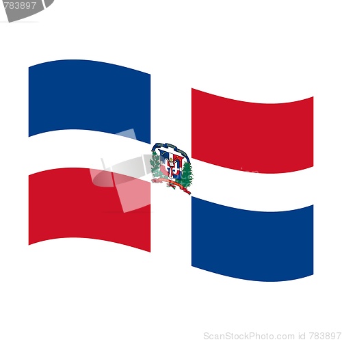 Image of flag of dominican republic