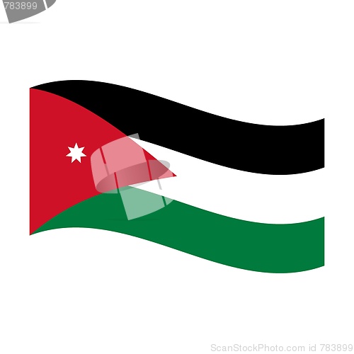 Image of flag of jordan