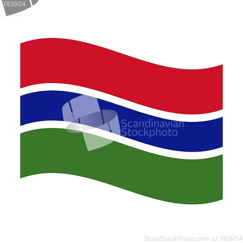 Image of flag of gambia