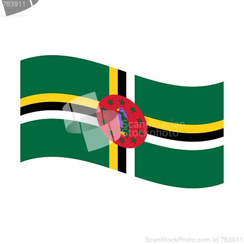 Image of flag of dominica