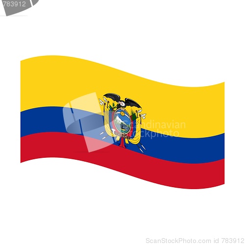 Image of flag of ecuador