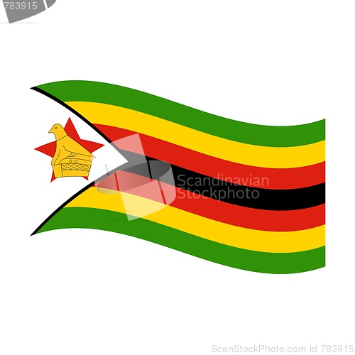 Image of flag of zimbabwe