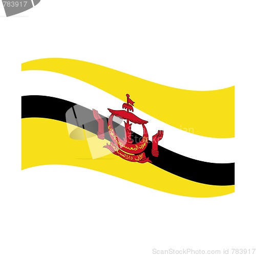 Image of flag of brunei