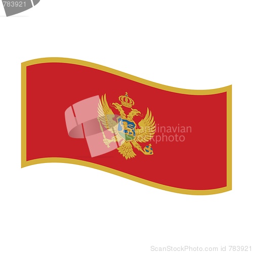 Image of flag of montenegro