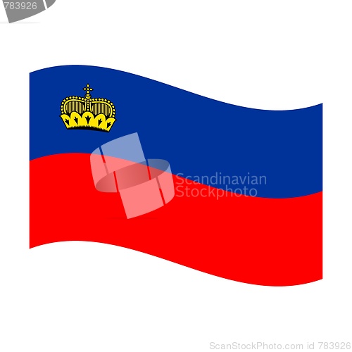 Image of flag of liechtenstein