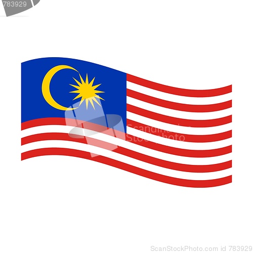 Image of flag of malaysia