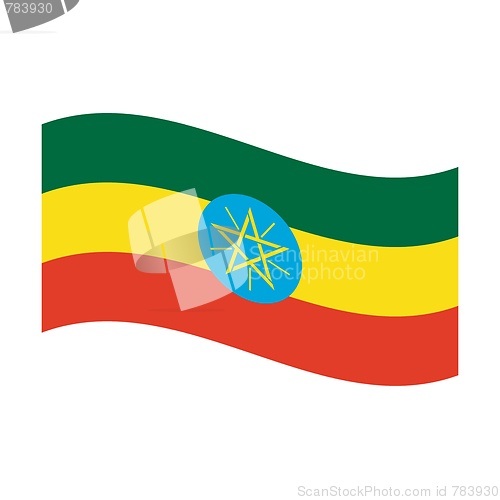 Image of flag of ethiopia