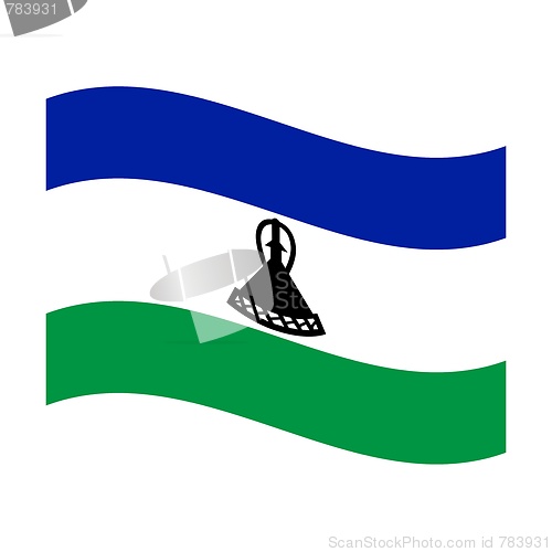 Image of flag of lesotho