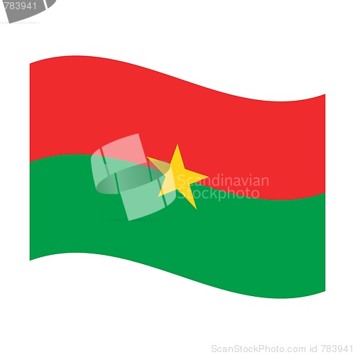 Image of flag of burkina faso