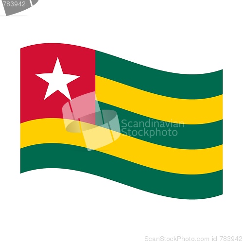 Image of flag of togo