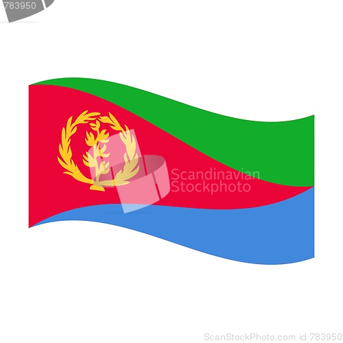 Image of flag of eritrea