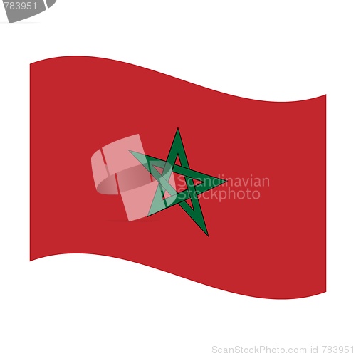 Image of flag of morocco