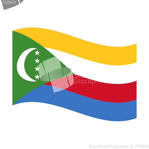 Image of flag of comoros