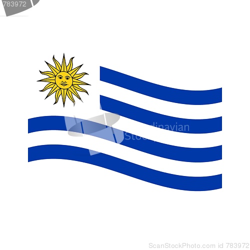 Image of flag of uruguay