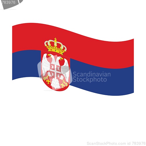Image of flag of serbia