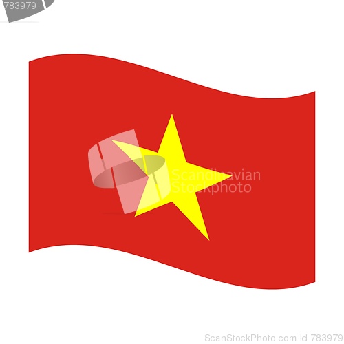 Image of flag of vietnam
