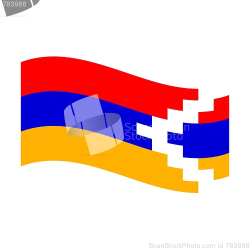 Image of flag of nagorno karabakh