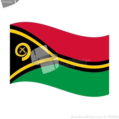 Image of flag of vanuatu