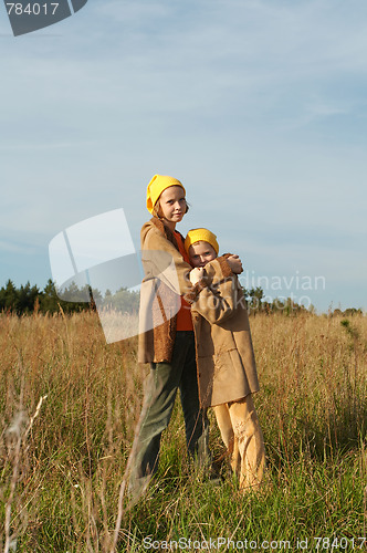 Image of Yellow caps gnomes