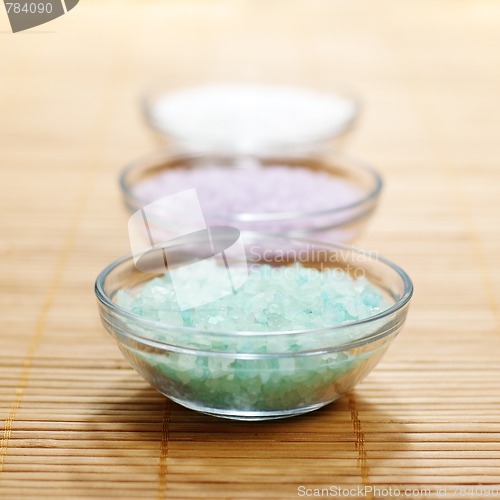 Image of Colored Bath Salt