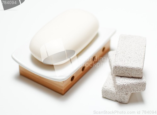 Image of Soap and Pumice Stone
