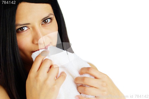 Image of Beautiful Spa Woman
