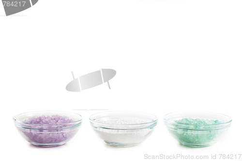 Image of Bowls of Bath Salts