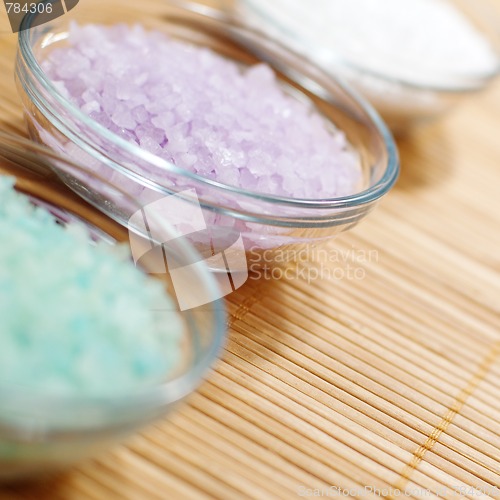 Image of Colored Bath Salt
