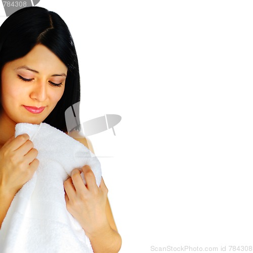 Image of Beautiful Spa Woman