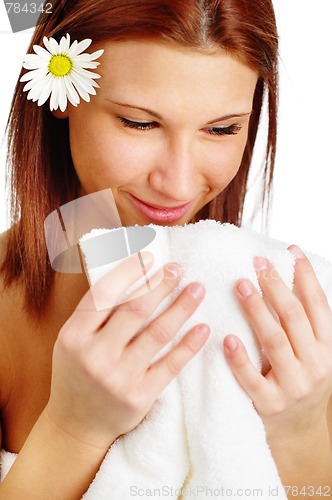 Image of Beautiful Spa Woman
