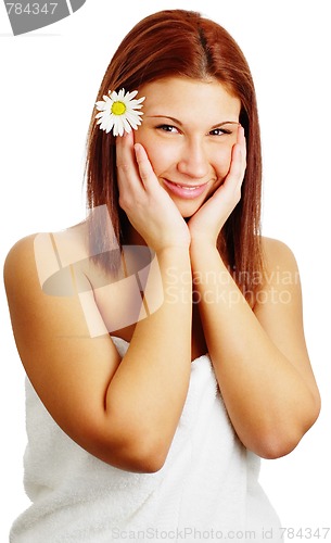 Image of Beautiful Spa Woman