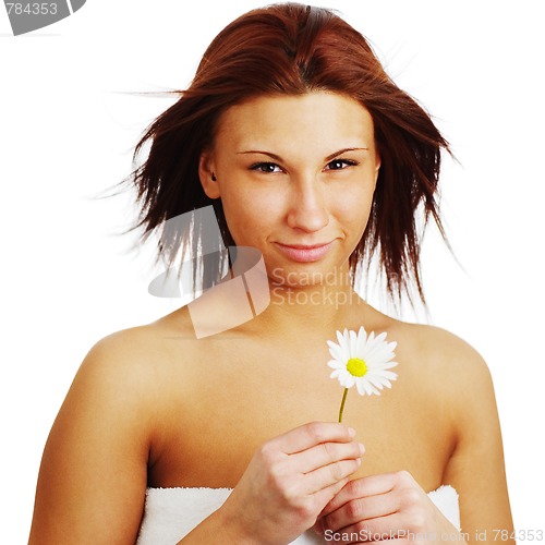 Image of Beautiful Spa Woman