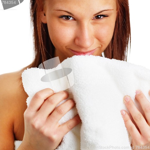 Image of Beautiful Spa Woman