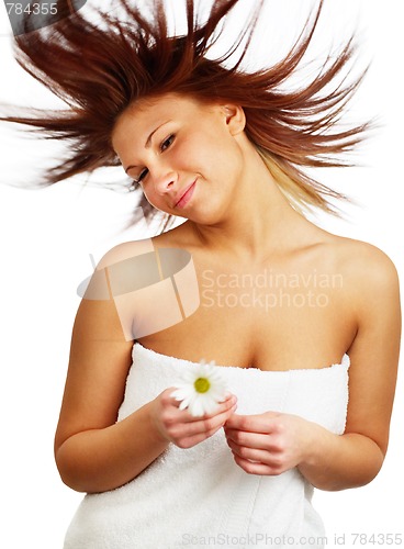 Image of Beautiful Spa Woman
