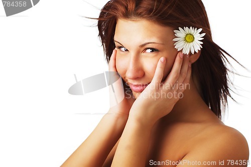 Image of Beautiful Spa Woman