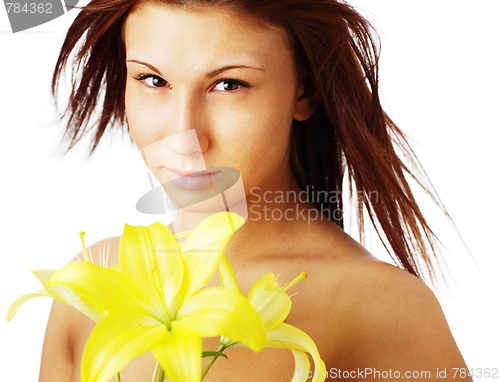 Image of Beautiful Spa Woman