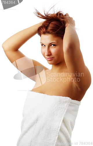Image of Beautiful Spa Woman
