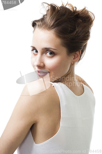 Image of Portait of gorgeous woman