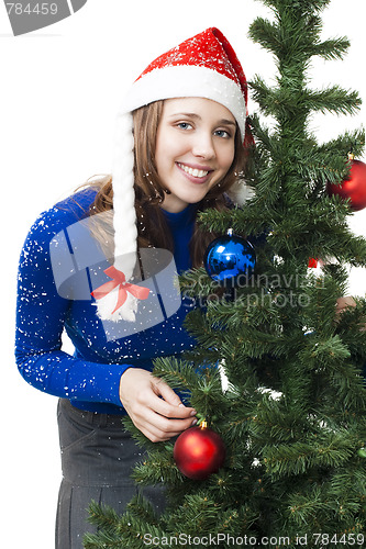 Image of Woman prepare for new year