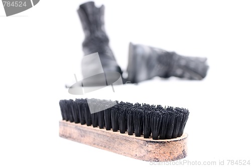 Image of Brush and boots