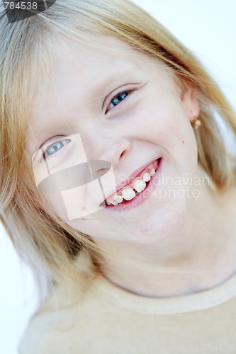 Image of Blue eyes girl