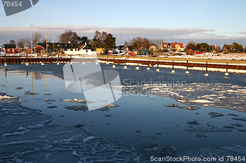 Image of harbour in sweden