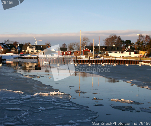 Image of harbour in sweden