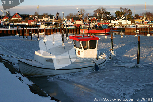 Image of harbour in sweden