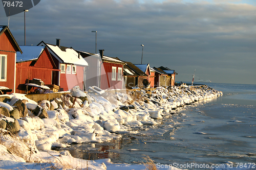 Image of harbour in sweden