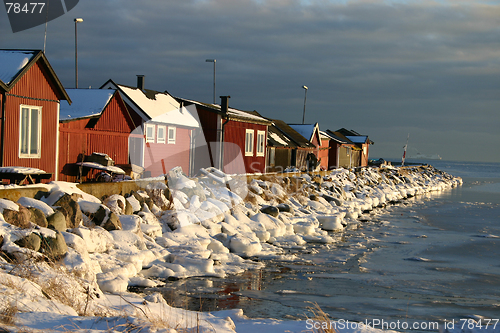 Image of harbour in sweden