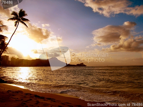 Image of Diamond head,Hawaii