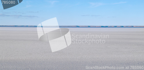 Image of salt lake desert