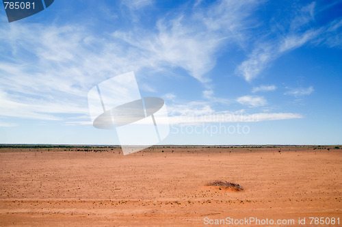 Image of australian red desert