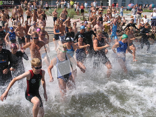 Image of Triathlon - the swim.